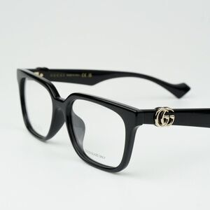 NEW Gucci GG1537OK 001 Black Square Women Eyeglasses GG 1537OK